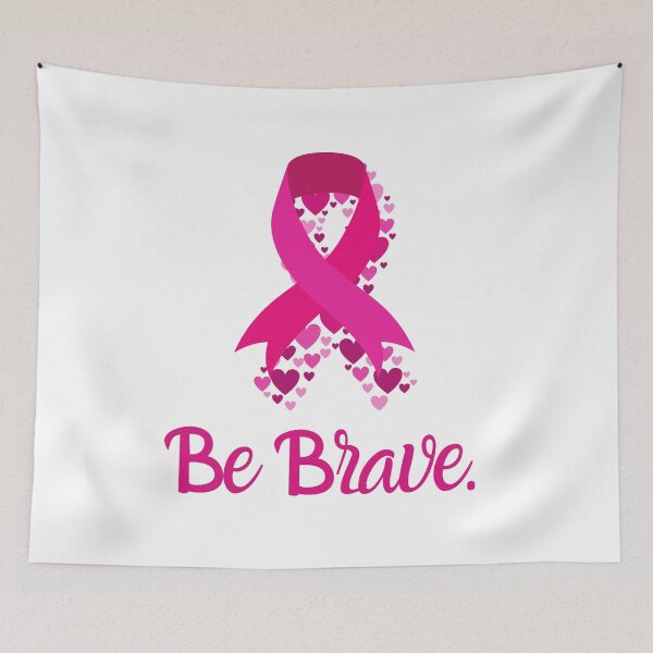 Item preview, Be Brave Motivation Cancer Awareness  designed and sold by Sweet-A-Dsignz.