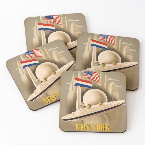 Item preview, New York retro poster designed and sold by CorasPosters.