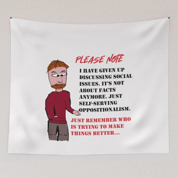 Item preview, Given up on Social Discussions designed and sold by PillowPuns.