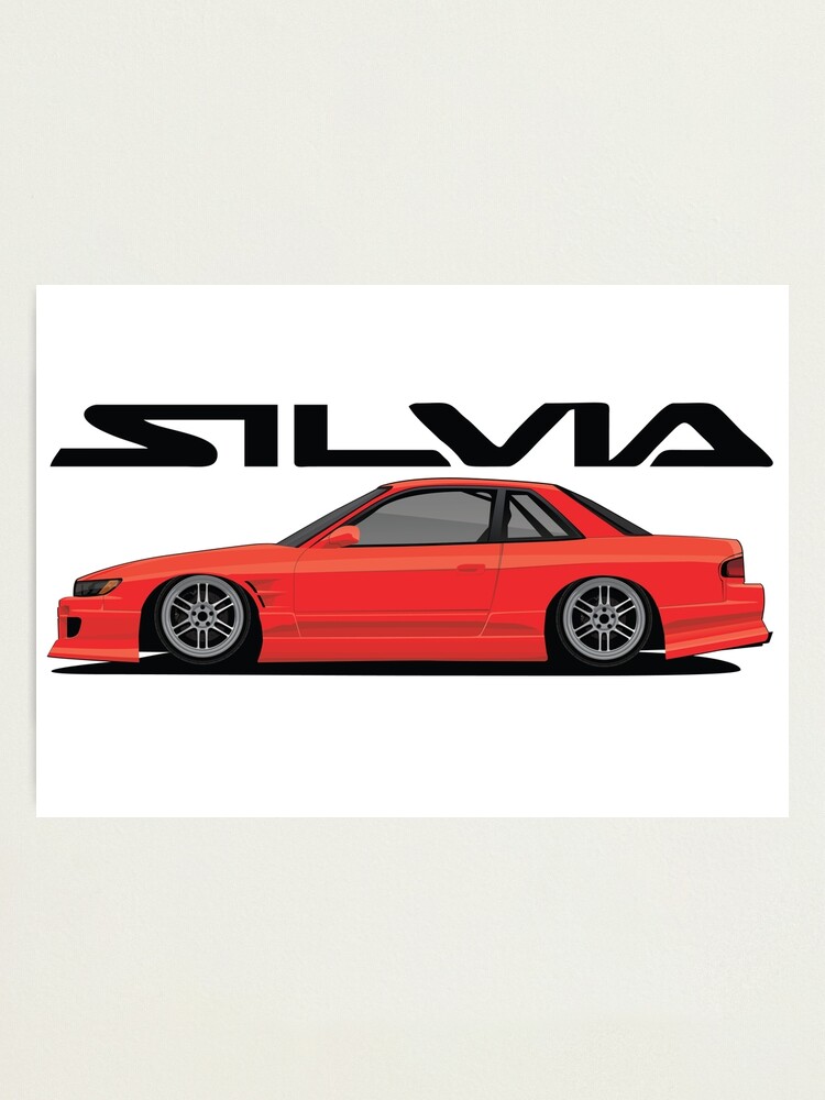 nissan silvia s13 red