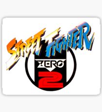 Street Fighter Zero 2 Sticker
