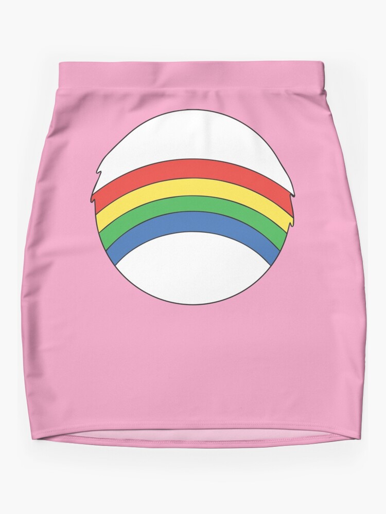 Care Bears Cheer Bear Rainbow Belly Badge Mini Skirt for Sale by  ThreeLeggedDane