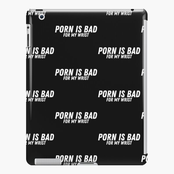 Porn Is Bad iPad Snap Case
