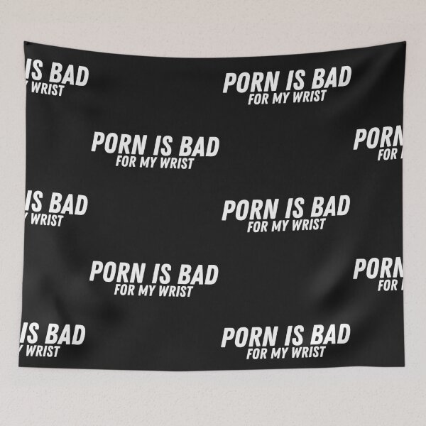 Item preview, Porn Is Bad designed and sold by WorldPrintTees.