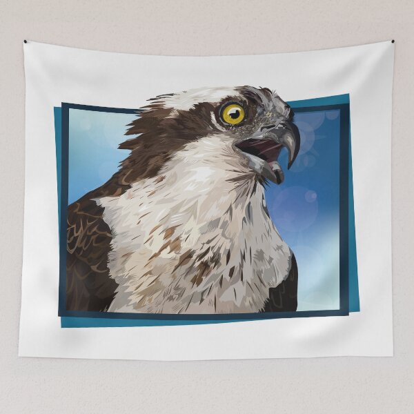 Item preview, Fishing eagle designed and sold by obscurite.