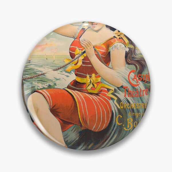Item preview, Cabourg retro poster designed and sold by CorasPosters.
