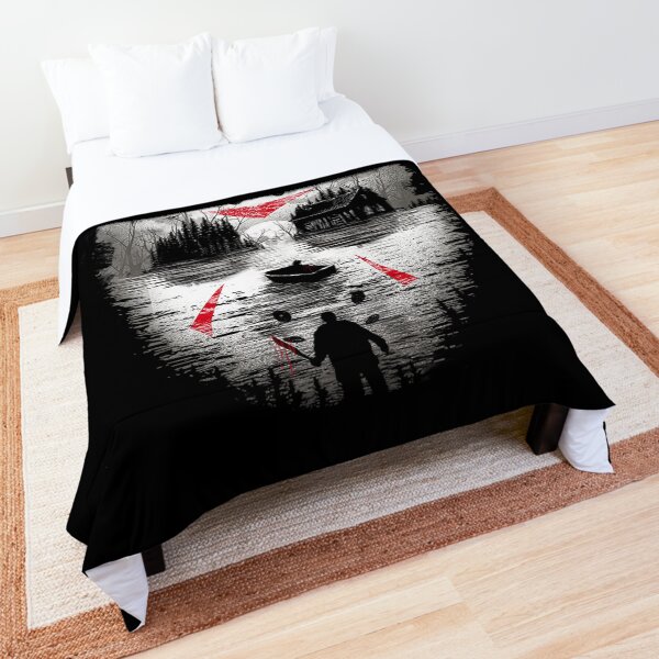 Camp Crystal Lake Jason Halloween No Lives Matter Comforter