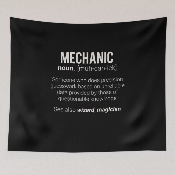 Item preview, Mechanic Definition designed and sold by Scarlettole137.