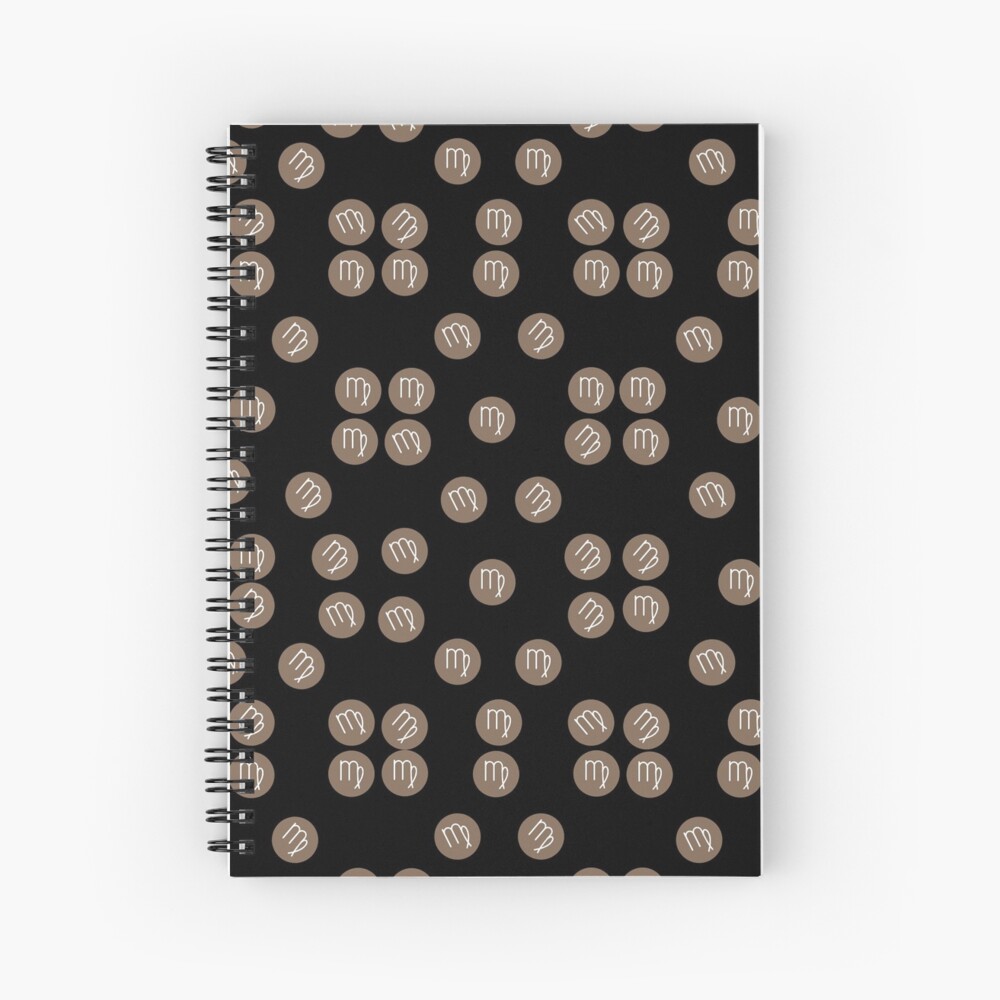 Virgo Spiral Notebook