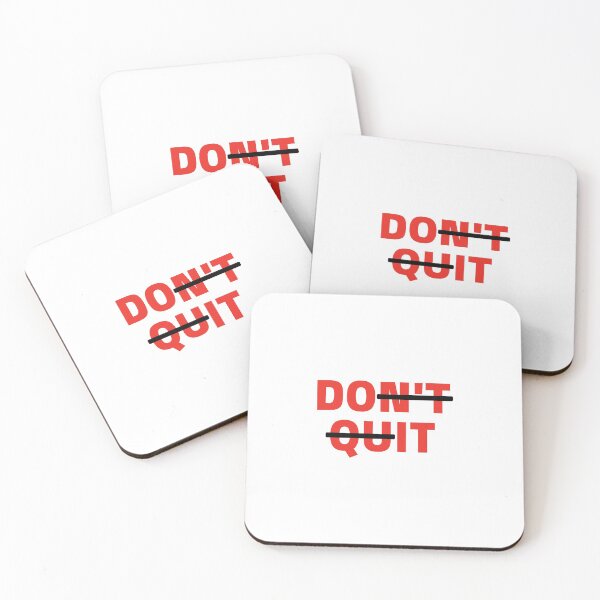 Item preview, Don't Quit designed and sold by Magdy Store.