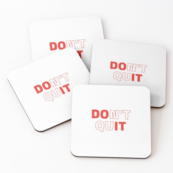 Item preview, Don't Quit designed and sold by Magdy Store.
