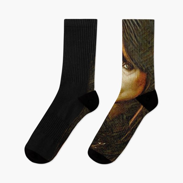 Item preview, Portrait of Beautiful Woman with Long Golden Hair designed and sold by KALEIDOSCOPE UK.