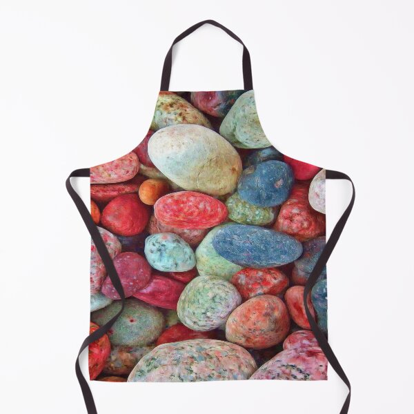 Item preview, Colourful Pebbles Beach Pattern designed and sold by luvvvvvit.
