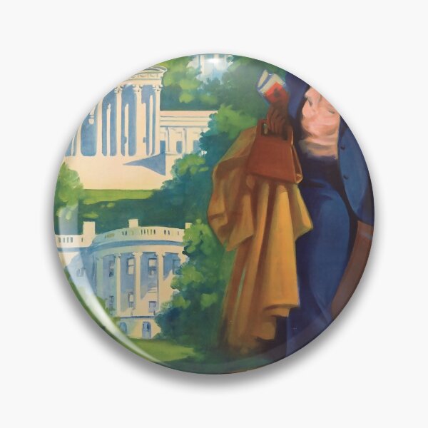 Item preview, Washington retro poster designed and sold by CorasPosters.
