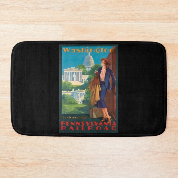Item preview, Washington retro poster designed and sold by CorasPosters.