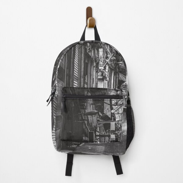Item preview, Alleyway. Monochrome street scene. Cool. designed and sold by shirtdan.