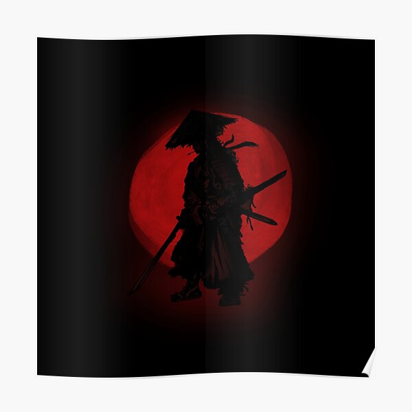 Ronin Japanese Samurai Poster