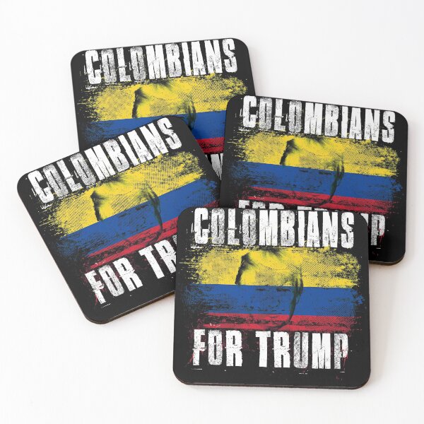 Item preview, Colombians For Trump - Trump 2020 Patriotic Flag designed and sold by ockshirts.