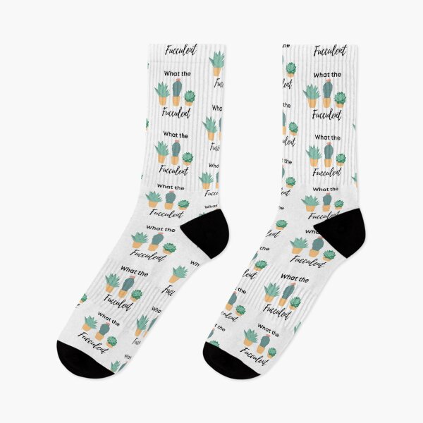 Item preview,  What the fucculent  Cactus succulent design designed and sold by R-reflections.