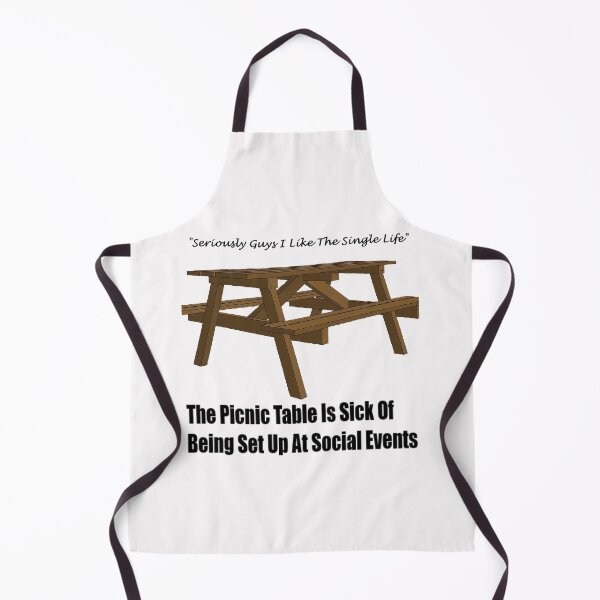 Item preview, Single Picnic Table designed and sold by PillowPuns.