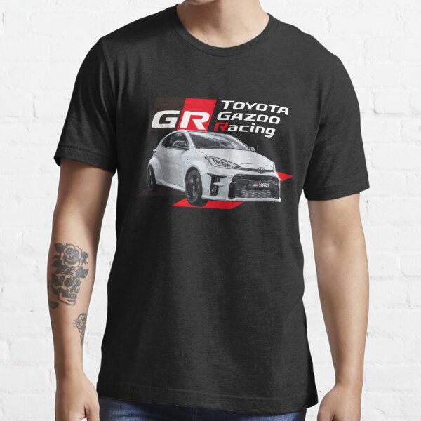 Toyota Gr Yaris Gazoo Racing Red T Shirt By Cowtowncowboy Redbubble