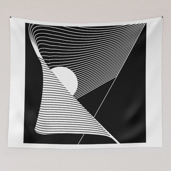 Item preview, black and white lines designed and sold by johelDI.