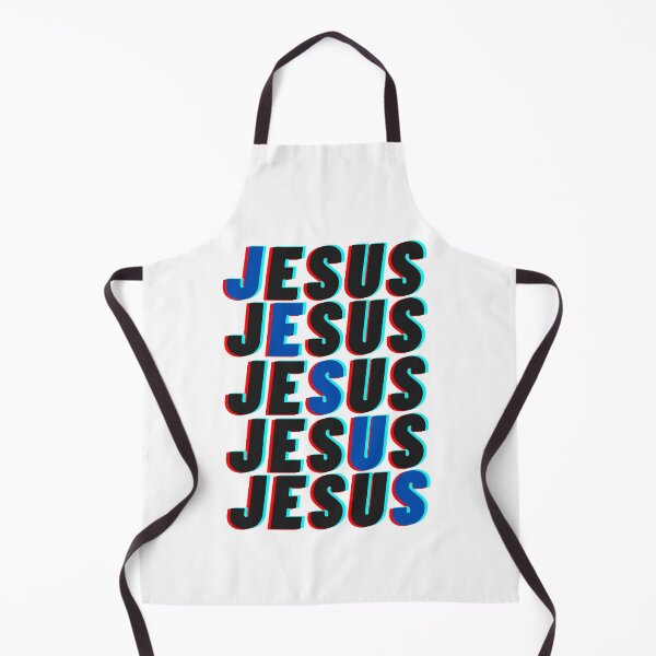 Item preview, JESUS graphic in blue designed and sold by VondasCreations.