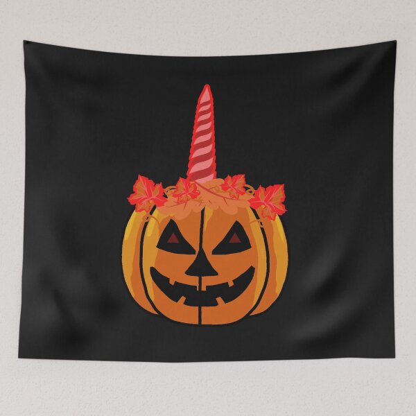 Item preview, Unicorn Pumpkin Evil designed and sold by stelsanc.