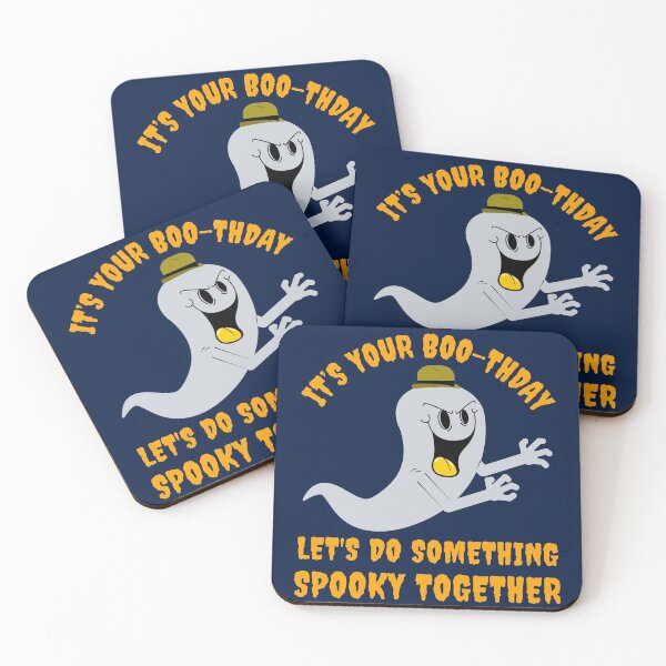 Item preview, Boo-thday halloween birthday ghost designed and sold by GoodyLeo.