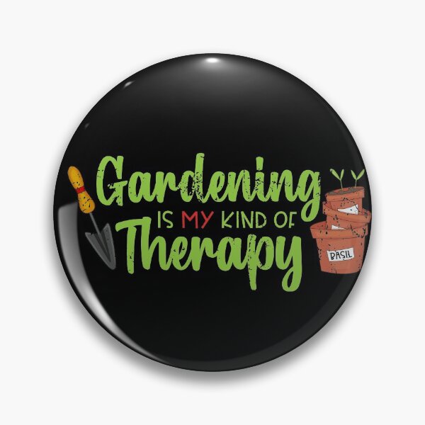 Item preview, Gardening is My Kind of Therapy Relaxation designed and sold by creative321.