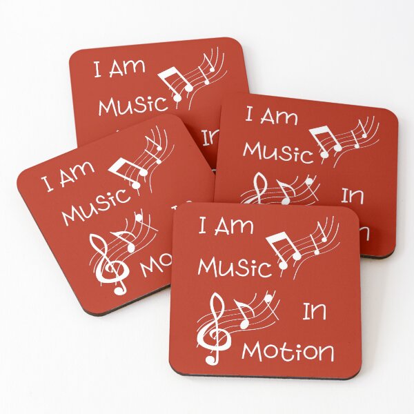 Item preview, I Am Music In Motion: Red Selection designed and sold by Intuitive Engines Apparel Co..
