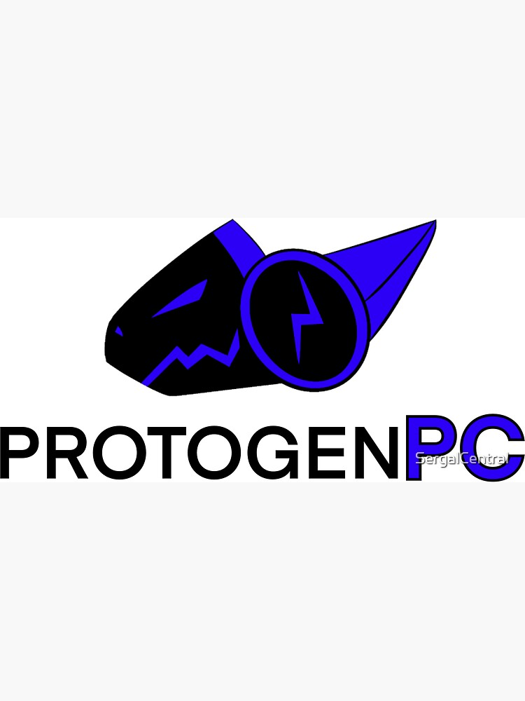Protogen & Sergal MAGNET / BIG BADGE: Protogen is Not a 
