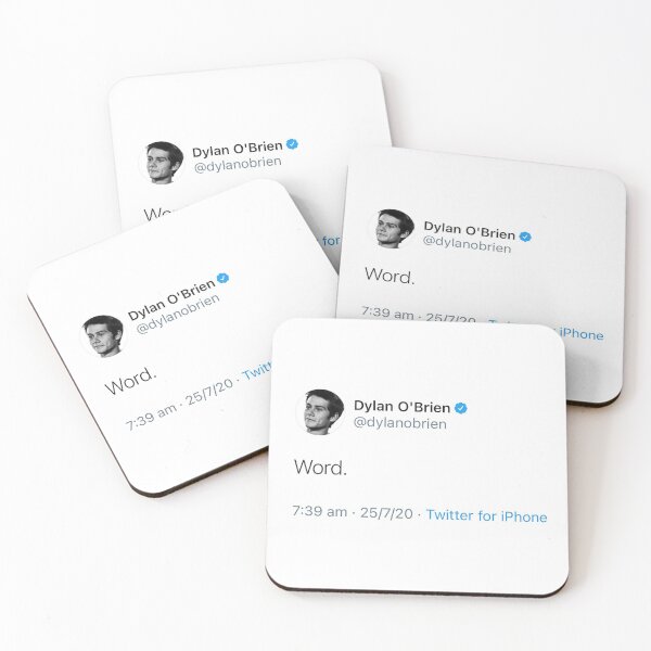 Item preview, Dylan Obrien Tweet designed and sold by ec9999.