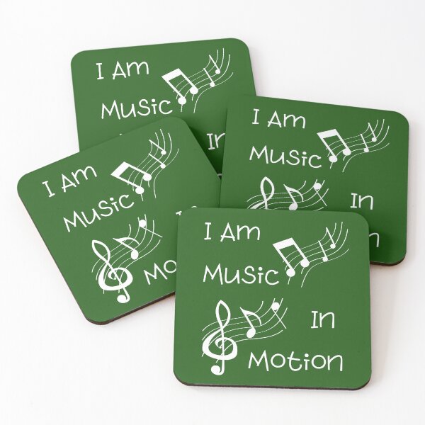 Item preview, I Am Music In Motion: Green Selection designed and sold by Intuitive Engines Apparel Co..