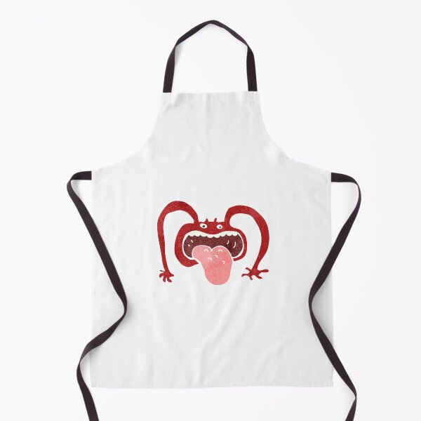 Item preview, Miss Pinky Large Tongue Red Monster designed and sold by wildflowerperks.