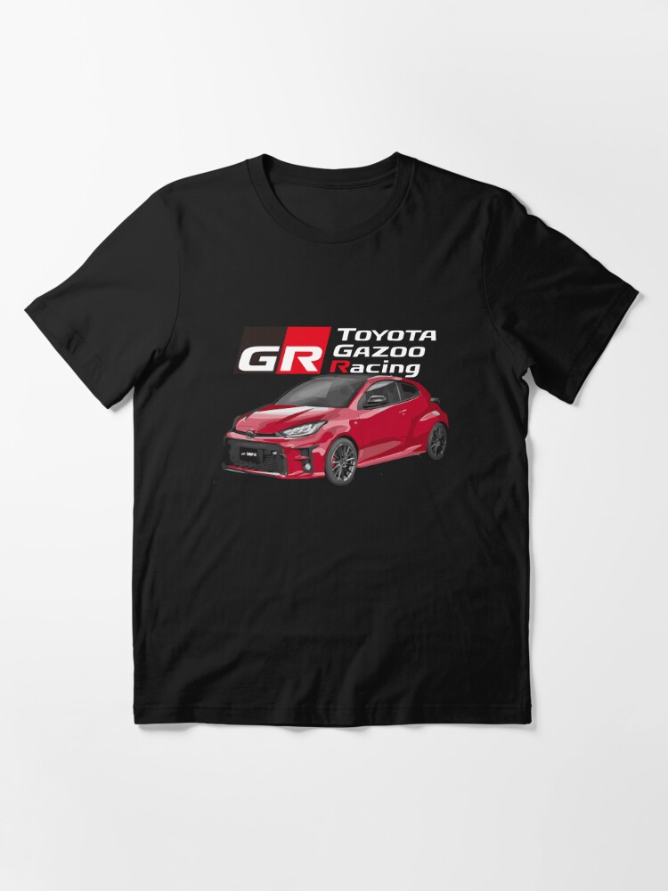 Toyota Gr Yaris Gazoo Racing Red T Shirt By Cowtowncowboy Redbubble