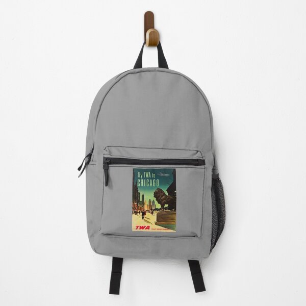 Item preview, Chicago for the Tourist retro poster designed and sold by CorasPosters.