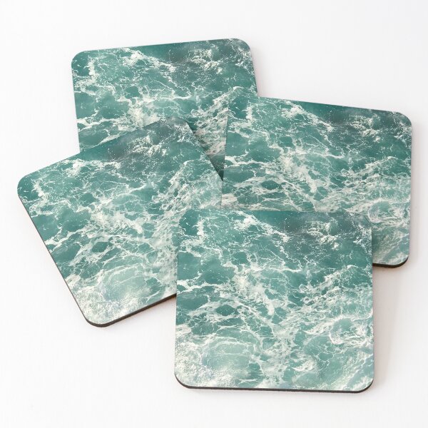 Item preview, Blue Green Ocean Waves designed and sold by idovedesign.