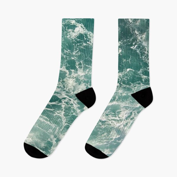 Item preview, Blue Green Ocean Waves designed and sold by idovedesign.