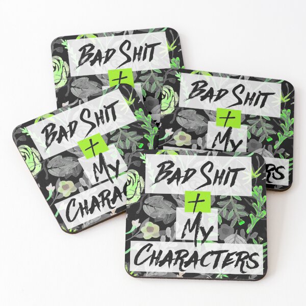 Item preview, Bad Shit + My Characters (Green) designed and sold by katmakesthings.