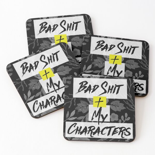 Item preview, Bad Shit + My Characters designed and sold by katmakesthings.