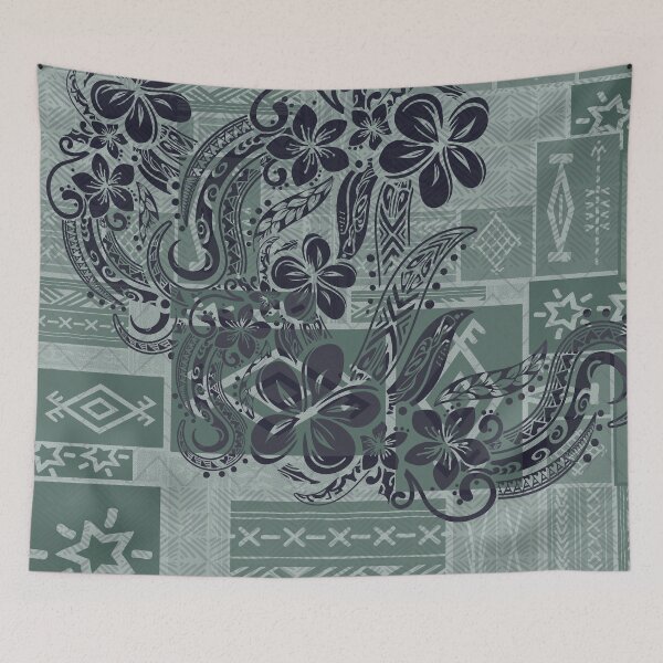 Item preview, Samoan Platinum Malu Mana Abstract  designed and sold by sunnthreads.