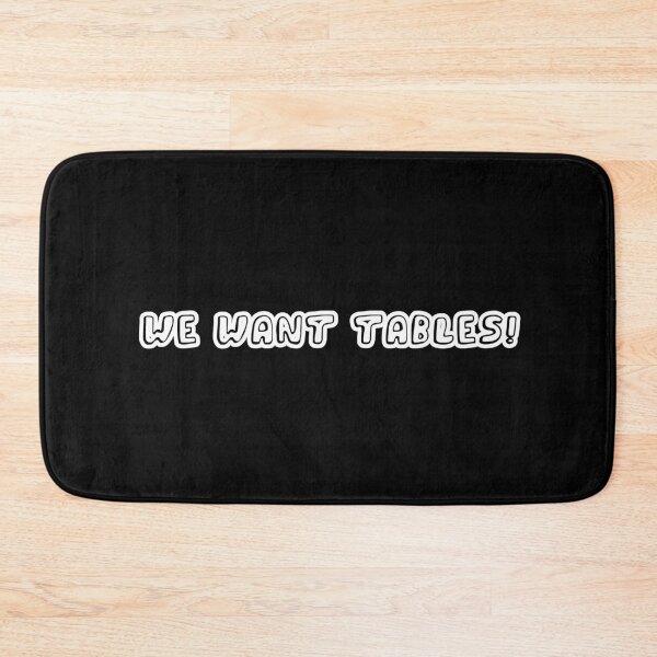 Item preview, We Want Tables Collection designed and sold by Outrageous24.