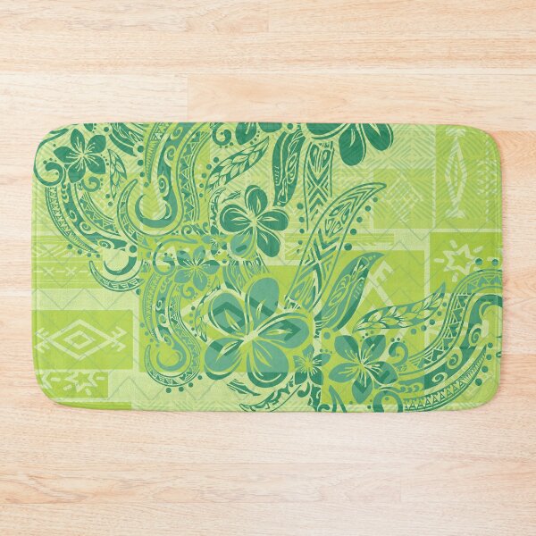 Item preview, Samoan Green Malu Mana Abstract  designed and sold by sunnthreads.
