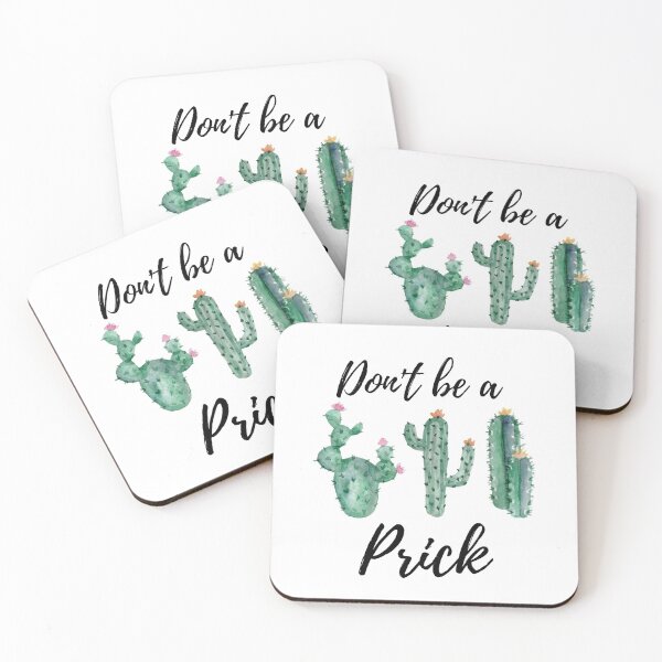 Item preview,  Don't be a prick  Cactus succulent design designed and sold by R-reflections.