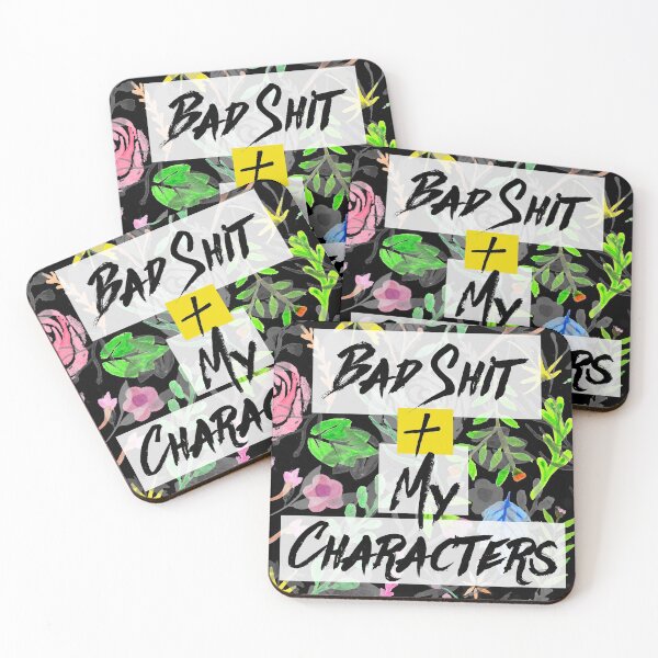 Item preview, Bad Shit + My Characters (Colorful) designed and sold by katmakesthings.