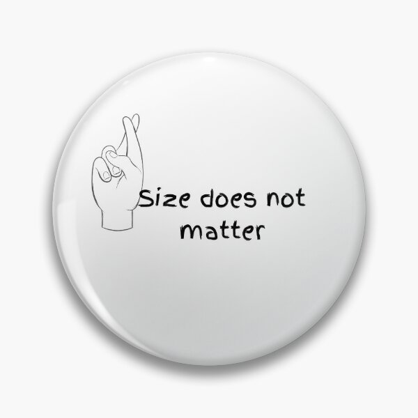 Item preview, White Lies - Size Does Not Matter designed and sold by MeMerchNDice.