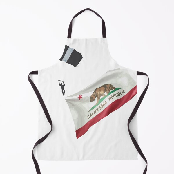 Item preview, Skydive Demo California State Flag designed and sold by SkydiveApparel.