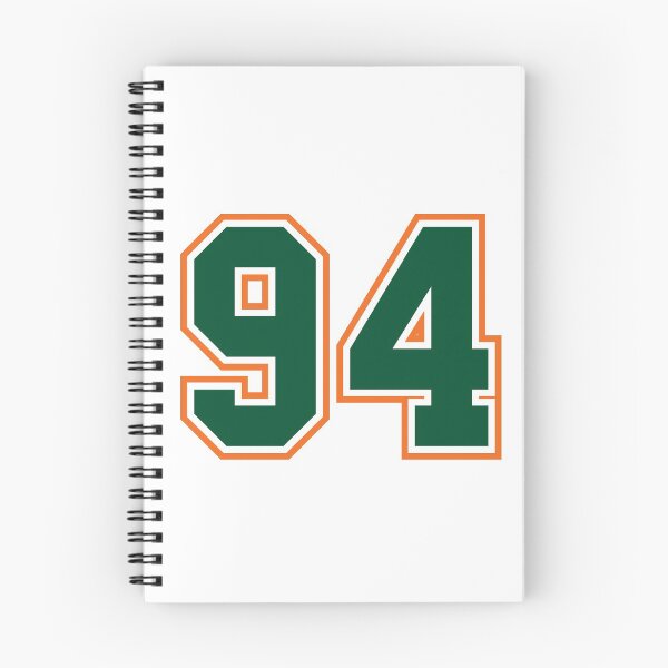Item preview, Green And Orange Jersey 94 Number. Number ninety-four Straight From Miami designed and sold by Urosek.