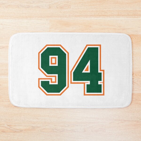Item preview, Green And Orange Jersey 94 Number. Number ninety-four Straight From Miami designed and sold by Urosek.